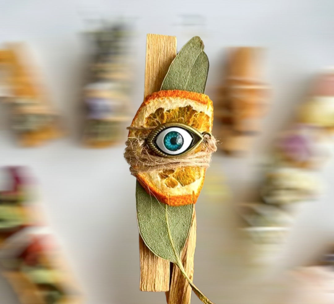 Palo Santo + Orange Slice + Eucalyptus + Eye