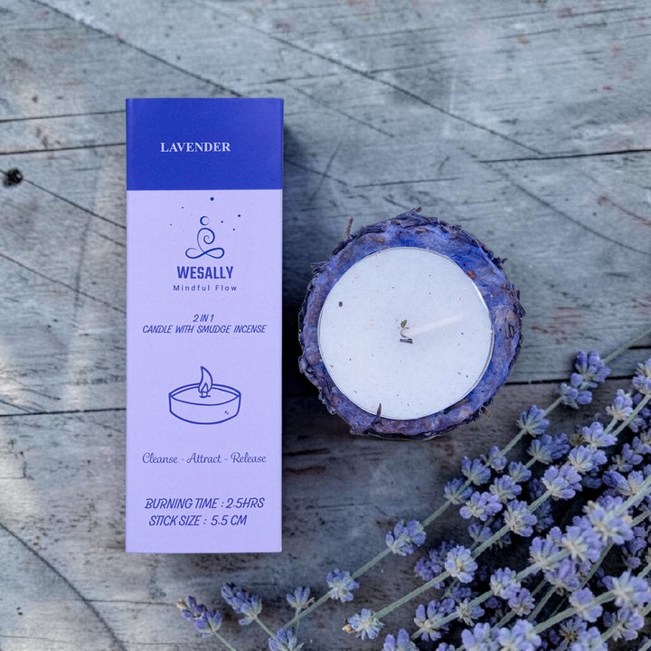 2 in 1 Incense Candles