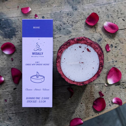 2 in 1 Incense Candles