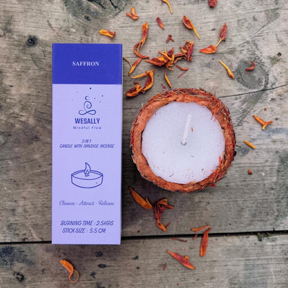 2 in 1 Incense Candles