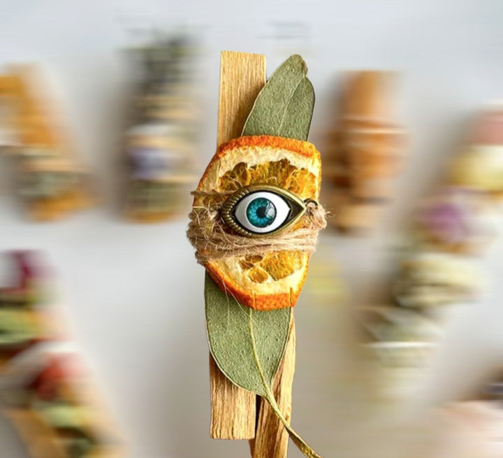 Palo Santo + Orange Slice + Eucalyptus + Eye