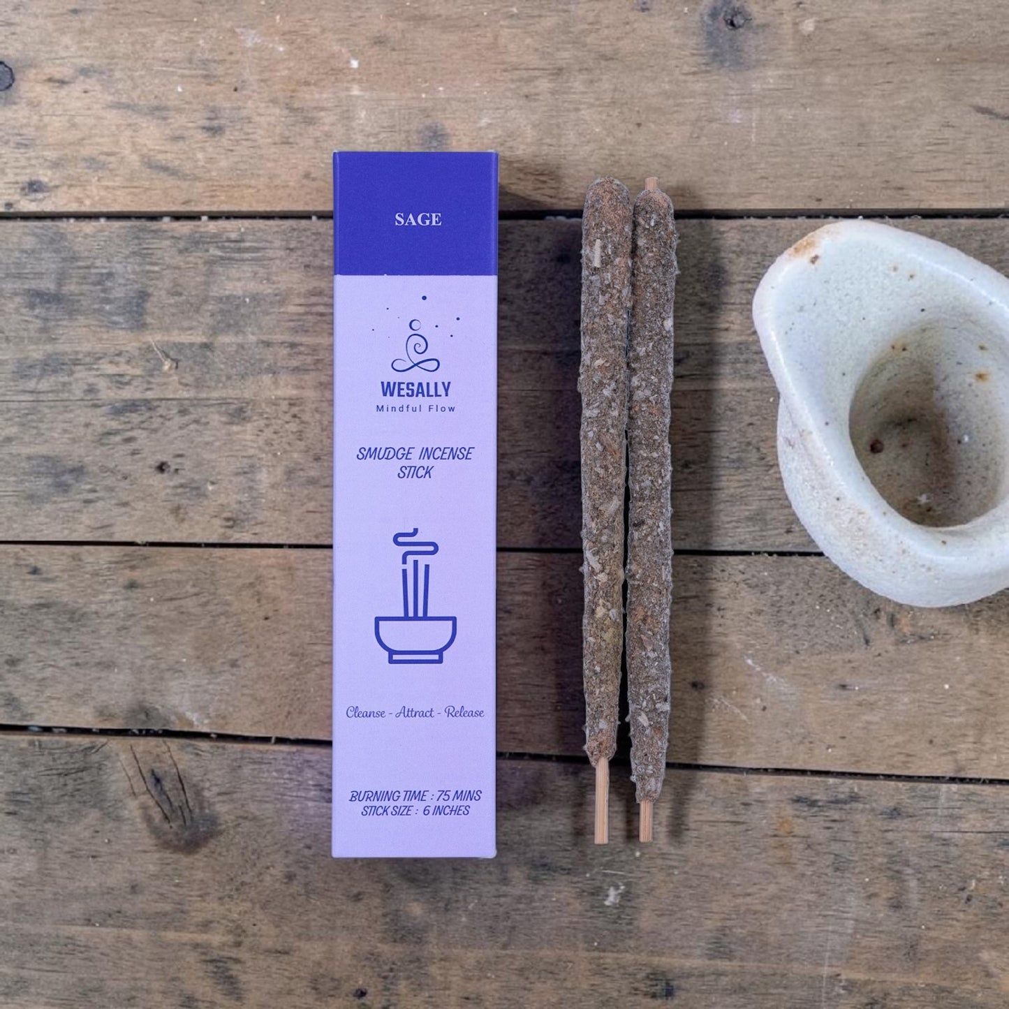 Smudge Incense Thick Stick