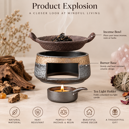 Wabi-Sabi Aromatherapy Burner